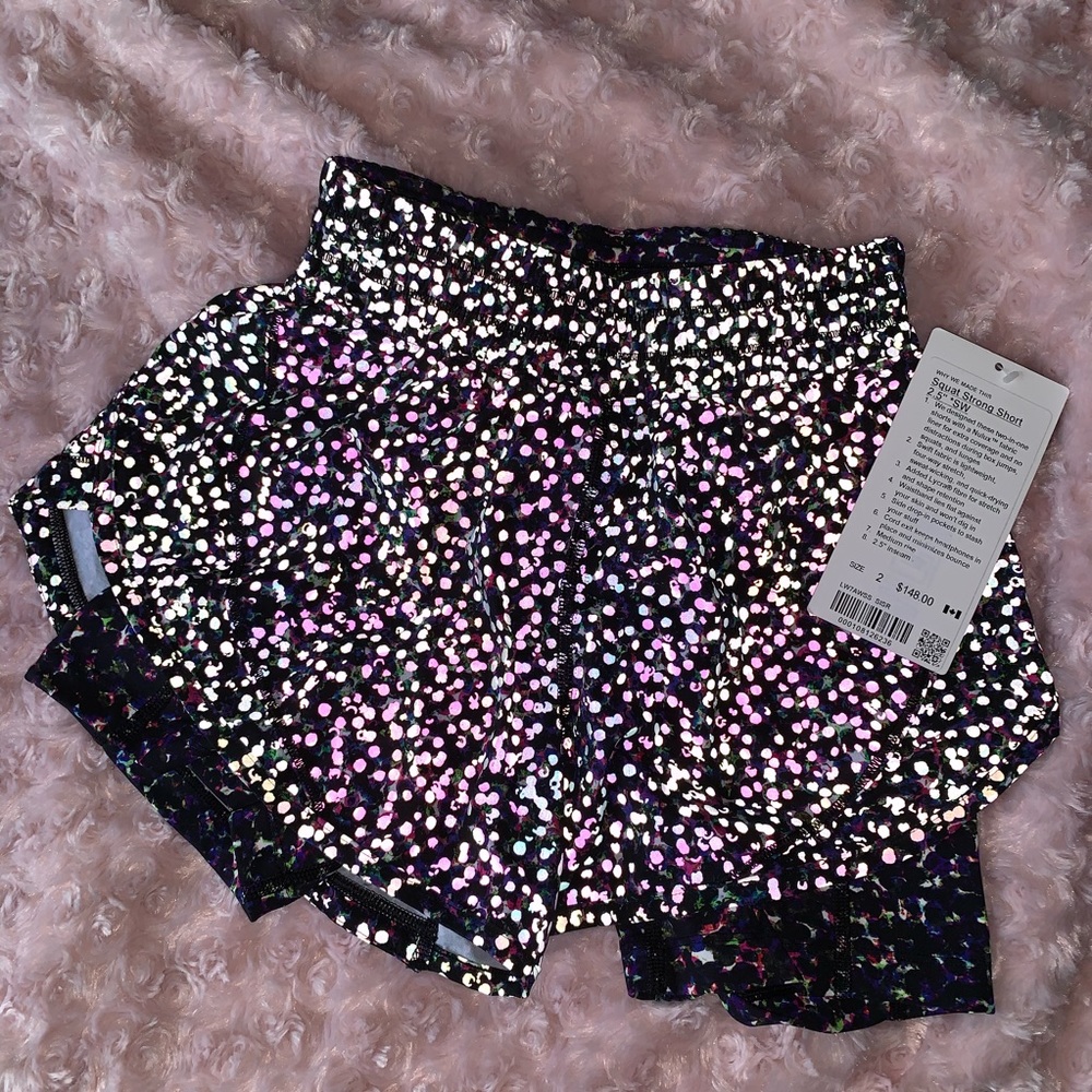 Lululemon Seawheeze Reflective Shorts